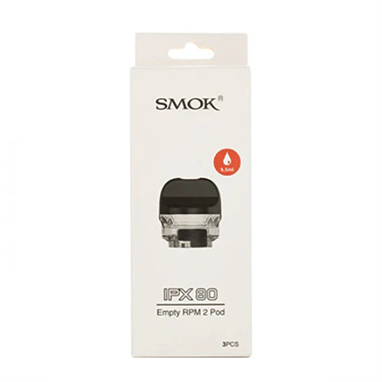 SMOK IPX 80 Replacement Empty RPM 2 Pod - Pack of 3