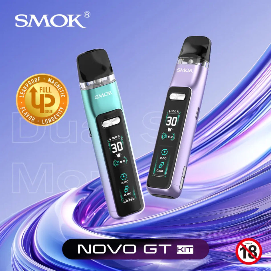 SMOK Novo GT 1300mAh Pod System Starter Kit (MSRP $34.99)
