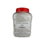 Glass 6 Inch Sniffer L Bend Oil Burner - 45 Piece Jar (MSRP $3.99 Each)