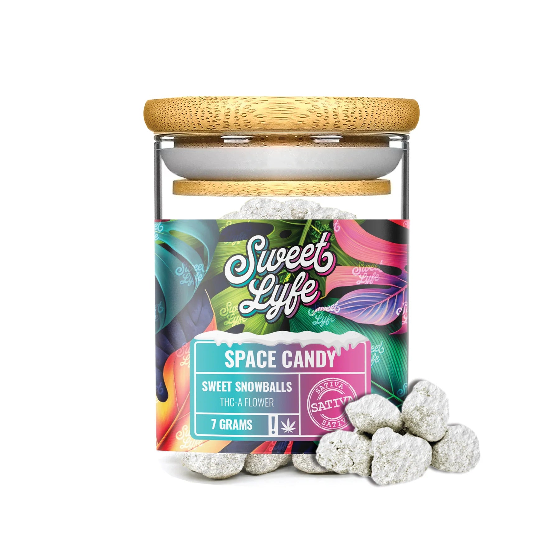 Sweet Lyfe Sweet Snowball THC-A Flower 7g Jar (MSRP $44.99)