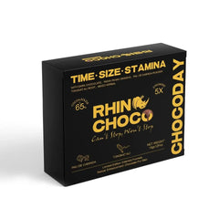 Rhino Choco 5x Stronger Male Enhancement - Display of 12pcs