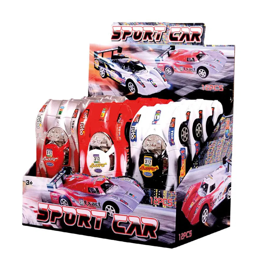 Kids Boom Roll Car Candy Toy - Display of 8 (MSRP $7.99 Each)