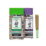 STIIIZY 40's HHC 0.7G Preroll 5PC Multipack 10CT Display Purple Punch- (MSRP $29.99ea)
