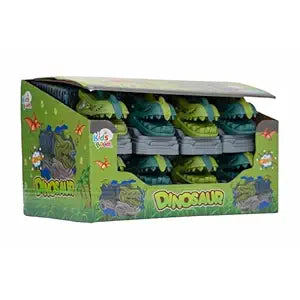 Kids Boom Dinosaur Candy Toy - Display of 8 (MSRP $6.99 Each)