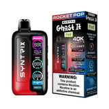 Syntrix Ghost It 40K Puffs Disposable Vape - Display of 5