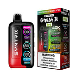 Syntrix Ghost It 40K Puffs Disposable Vape - Display of 5