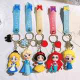 Beautiful Princess Characters KeyChains - Bag of 12
