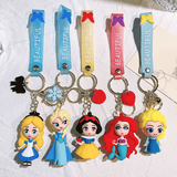 Beautiful Princess Characters KeyChains - Bag of 12