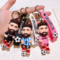 Football #6 Characters KeyChains - Bag of 12