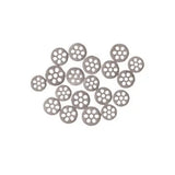 Honeycomb Premium Ceramic Pipe Screens - 50 Per Tube | Display of 24 (MSRP $0.99 Each)