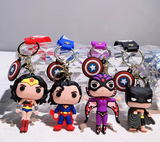 Heros Characters KeyChains - Bag of 12