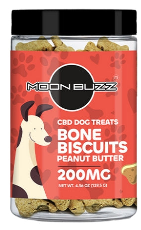 Moon Buzz CBD Pet Treats 200mg Jar (MSRP $24.99)