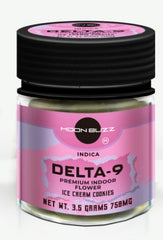 Moon Buzz Delta 9 3.5g Flower Jar (MSRP $16.99)