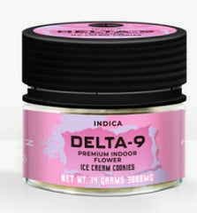 Moon Buzz Delta 9 14g Flower Jar (MSRP $39.99)