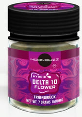 Moon Buzz Delta 10 7g Flower Jar (MSRP $21.99)