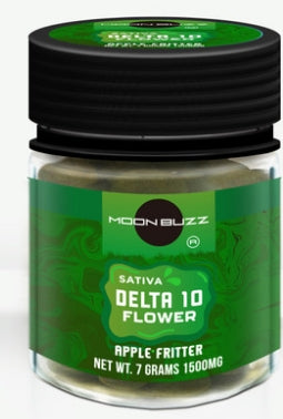 Moon Buzz Delta 10 7g Flower Jar (MSRP $21.99)