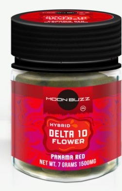 Moon Buzz Delta 10 7g Flower Jar (MSRP $21.99)