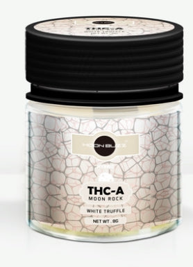 Moon Buzz THC-A Moon Rock Flower 8g Jar - Display of 4 (MSRP $42.99 Each)