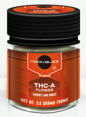 Moon Buzz THC-A 3.5g Flower Jar (MSRP $24.99)