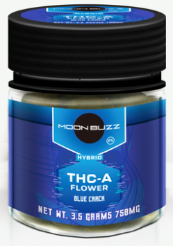 Moon Buzz THC-A 3.5g Flower Jar (MSRP $24.99)