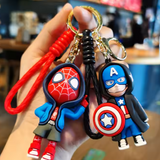 Superhero Characters KeyChains - Bag of 12