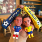 Football #4 Characters KeyChains - Bag of 12