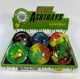 Glass Ashtray 420 - Display of 6 (MSRP $9.99 Each)