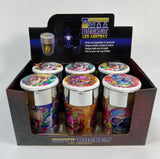 LED Butt Bucket Ashtray (Skull) - Display of 6 (MSRP $19.99 Each)