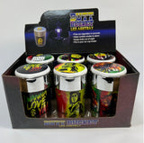 LED Butt Bucket Ashtray (Bob Marley) - Display of 6 (MSRP $19.99 Each)