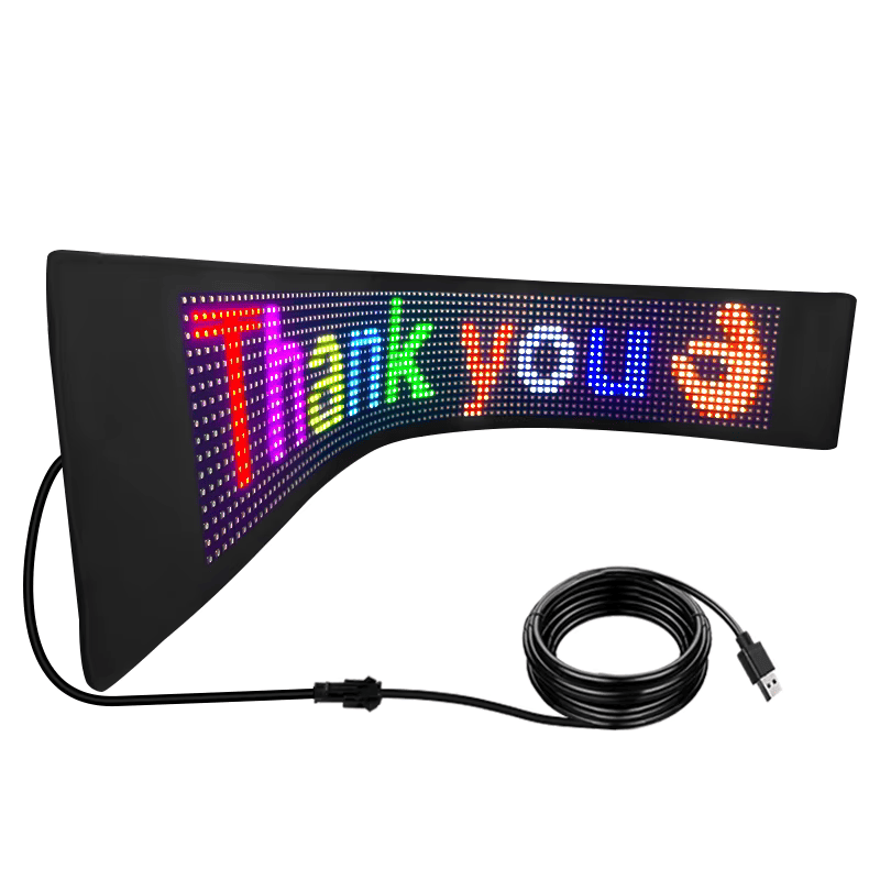 LED Matrix Panel Multicolor Custom Signs