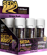 Seda 7-OH Blend Tablets 250mg - 10 Count Tablets / Display of 6 Jars