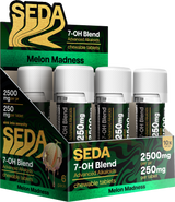 Seda 7-OH Blend Tablets 250mg - 10 Count Tablets / Display of 6 Jars