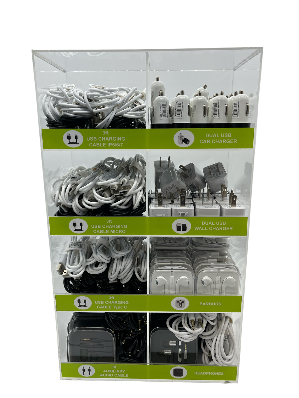 Select 8 Hook Charger Display