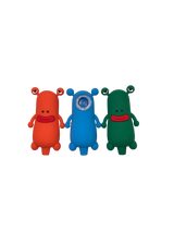 Silicone Smoking Pipe Alien 10 Count Box (MSRP $8.99ea)