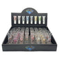Skull Design Glass Cigarette Holder 48ct Display (MSRP $1.99ea)