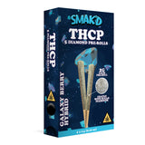 Smak'D THC-P Diamond 2G Preroll 5ct - Display of 10 (MSRP $24.99)