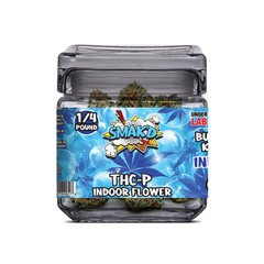 Smak'D THC-P Indoor Flower 1/4 Pound Jar (MSRP $299.99)