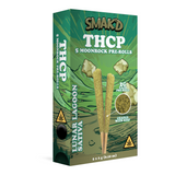 Smak'D THC-P Moonrock 2G Preroll Coated With Kief 5ct - Display of 10 (MSRP $24.99)