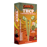 Smak'D THC-P Moonrock 2G Preroll Coated With Kief 5ct - Display of 10 (MSRP $24.99)