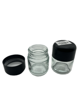 Glass Jar With Round Shape Childproof Lid 40CT (MSRP $0.99ea)