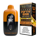 Fruitia x Fifty Bar 20K Puffs Disposable Vape - Display of 5 (MSRP $19.99 Each)