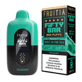 Fruitia x Fifty Bar 20K Puffs Disposable Vape - Display of 5 (MSRP $19.99 Each)