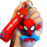 Character Keychain 3D Rubber Spiderman Design A21