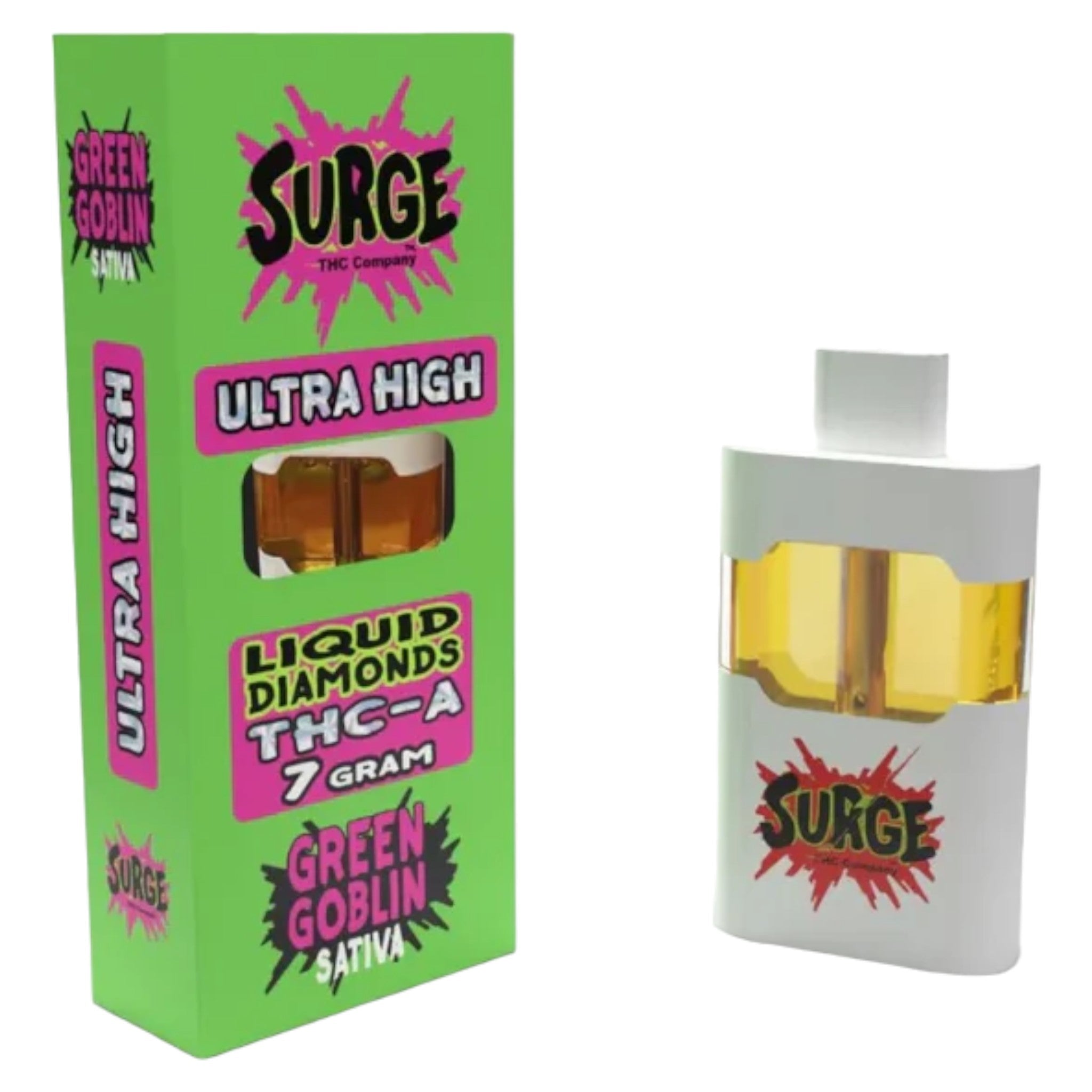 Surge 7g Liquid Diamonds THC-A Disposable (MSRP $44.99 Each)