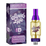 Sweet Lyfe Live Resin Infused HHC-P THC-P 2.5g Cartridge - Display of 6 (MSRP $24.99 Each)