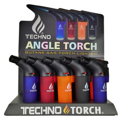 Techno Torch Angle Torch 15ct Display (MSRP $5.99 Each)