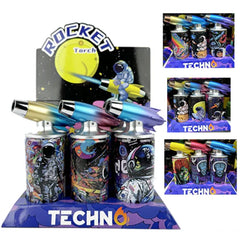 Techno Torch Rocket Torch Lighter - Display of 6 (MSRP $29.99 Each)