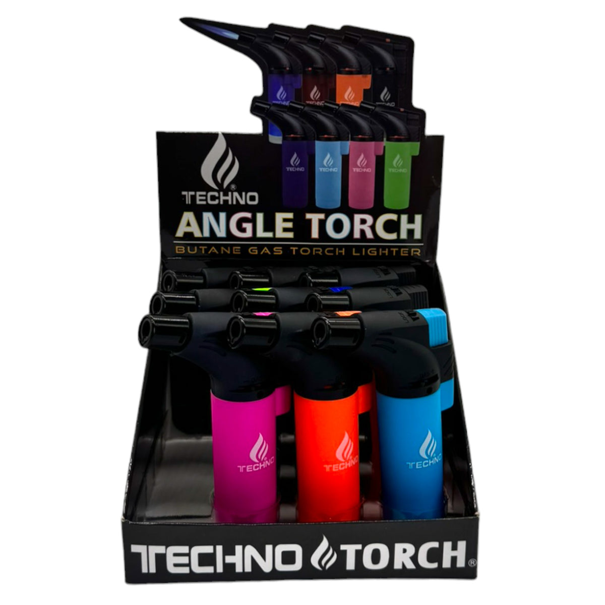 Techno Torch Angle Torch 9ct Display (MSRP $9.99ea)