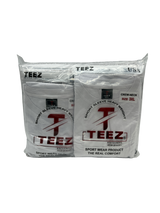 Teez Plain White Tee Shirt 12ct Bag (MSRP $9.99ea)