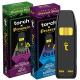 Torch x Pressure THC-A VVS Diamond Dual Flavors Disposable 3G - Display of 5 (MSRP $29.99 Each)